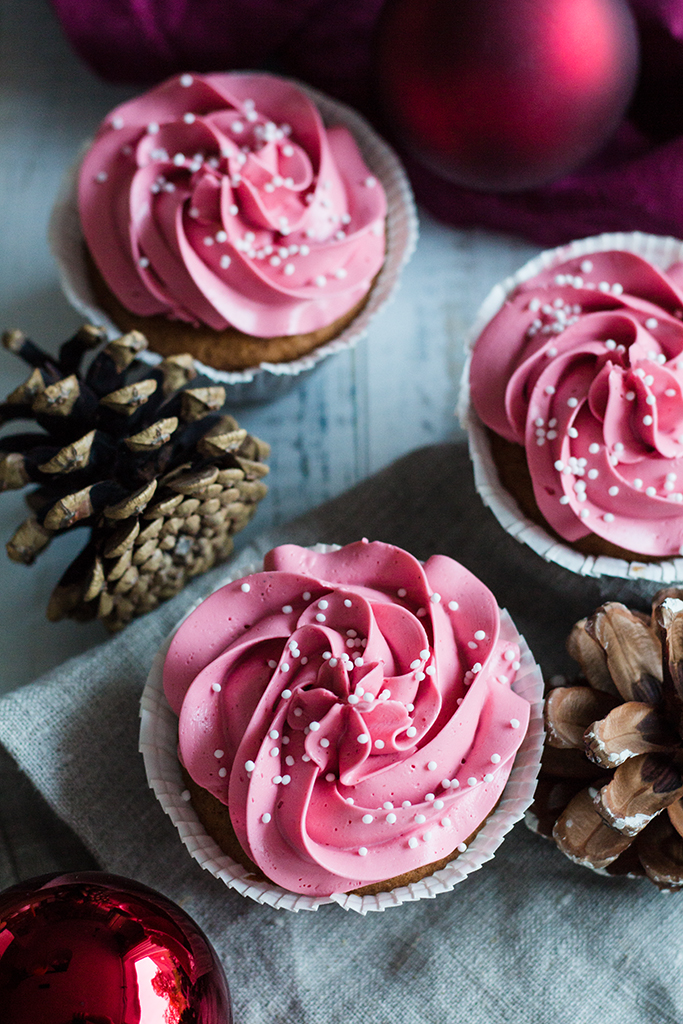 Cranberry-Glühwein Cupcakes – Culirena